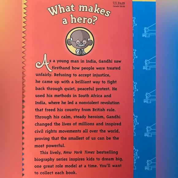 I am Gandhi Ordinary People Change the World Book - Picture 5 of 5